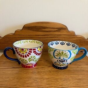 Set of 2 Stoneware mugs